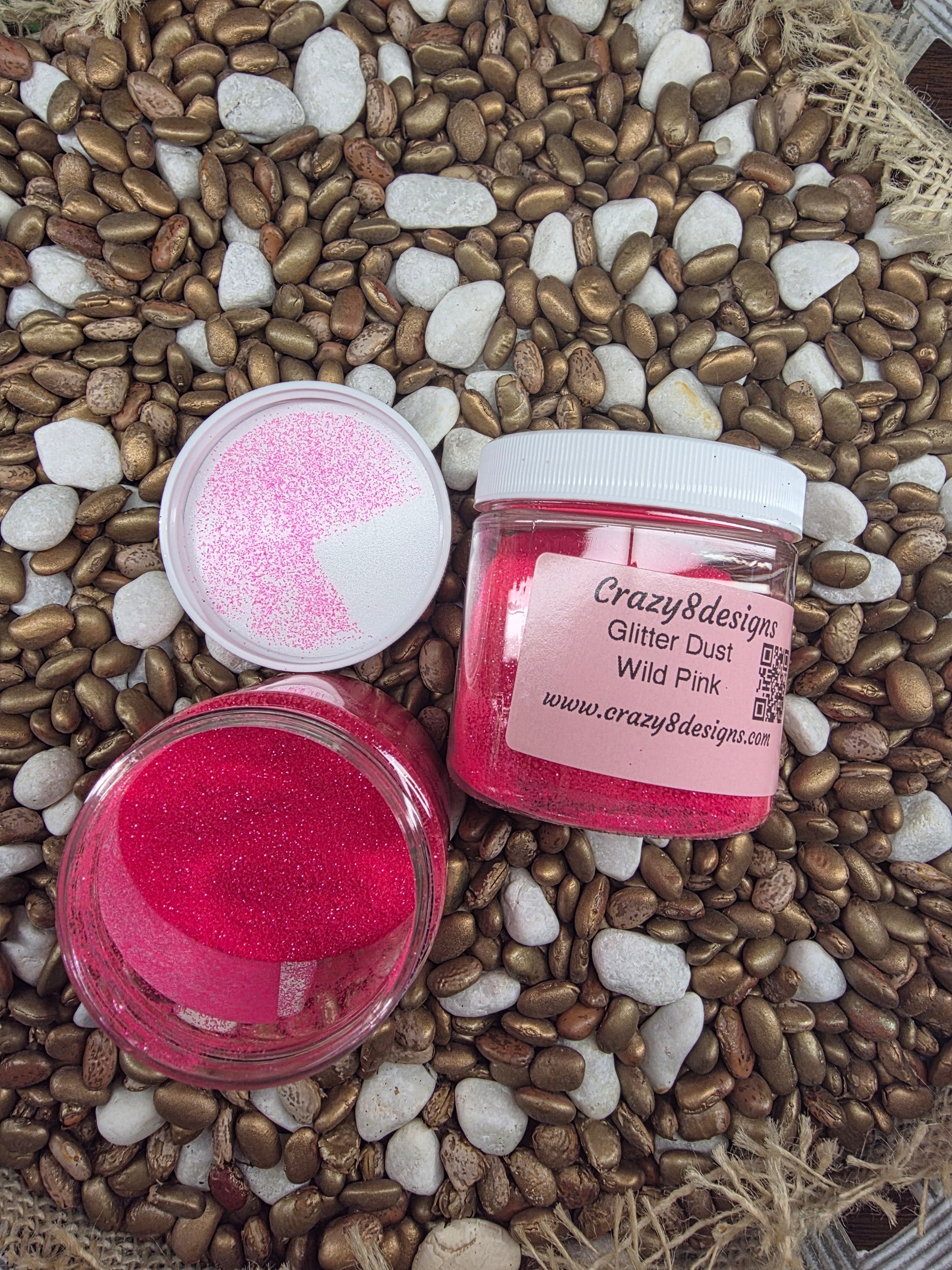 Wild Pink Glitter Dust
