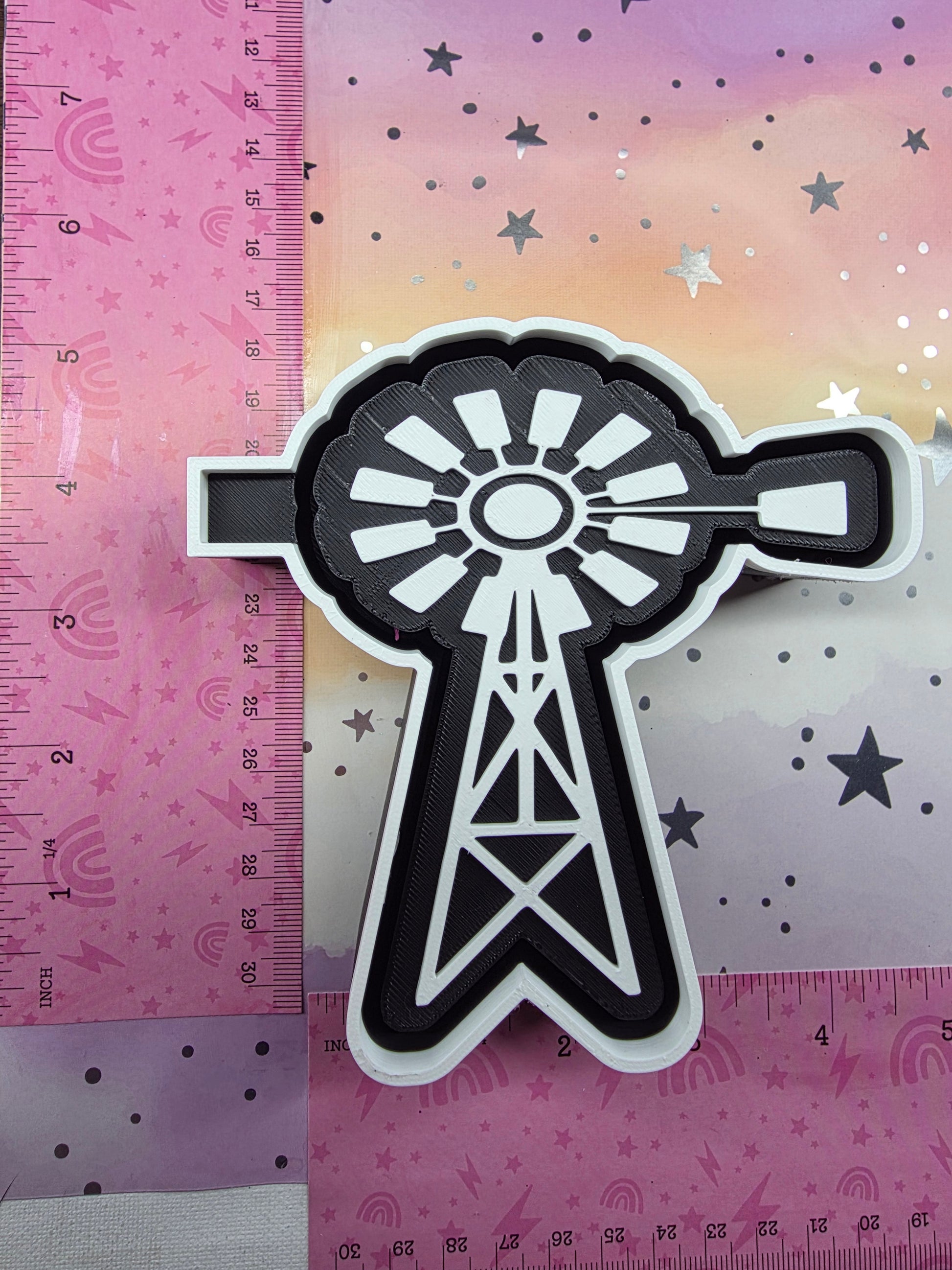 Windmill Freshie Mold