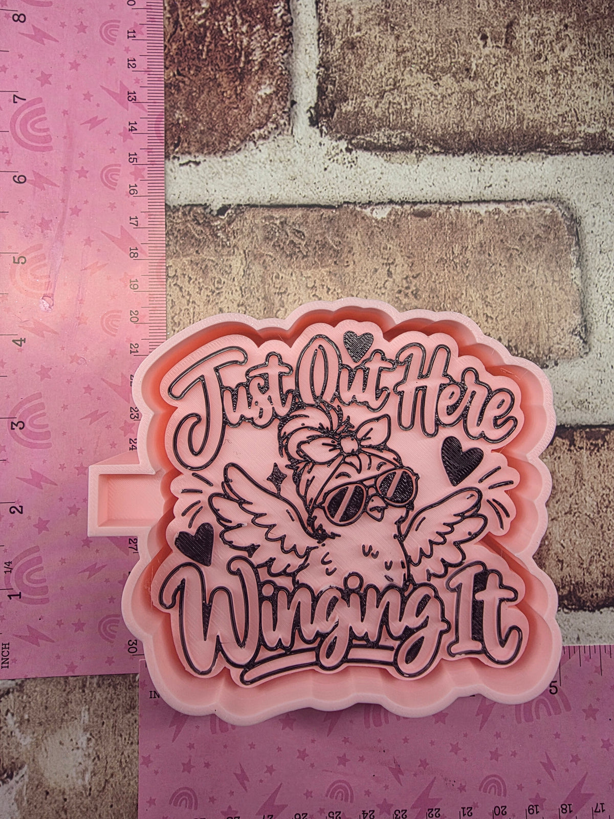 Winging It Freshie Mold