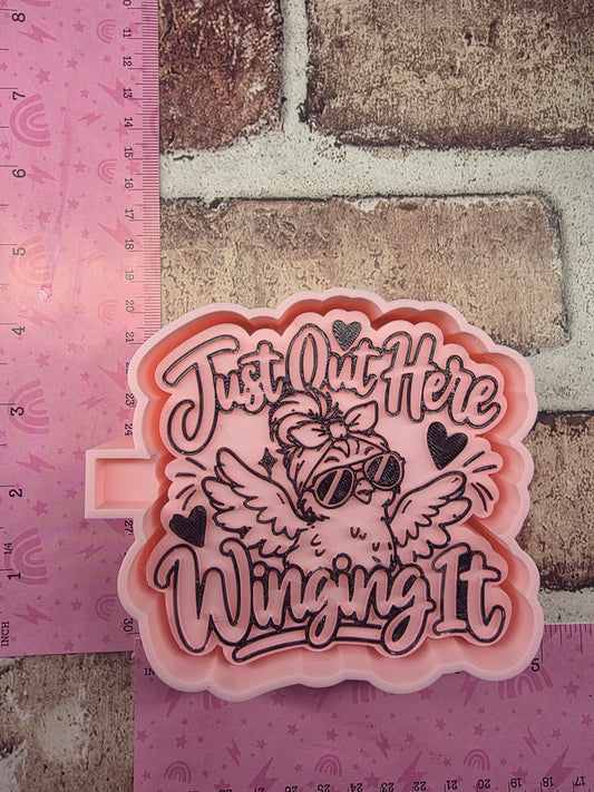 Winging It Freshie Mold