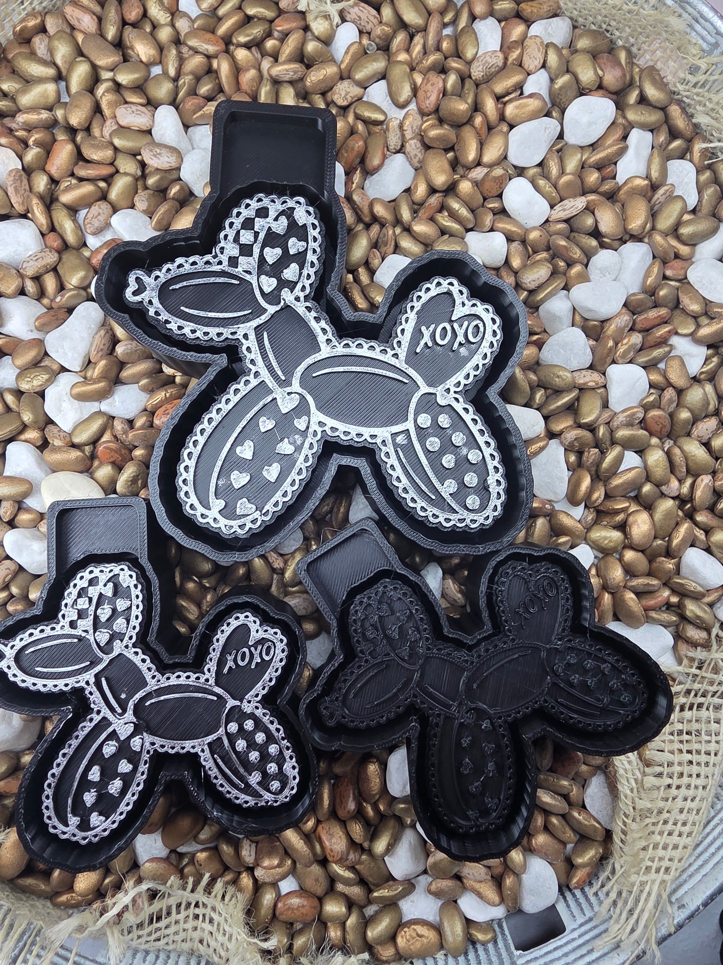 Dog Balloon Freshie Mold/Vent Clips