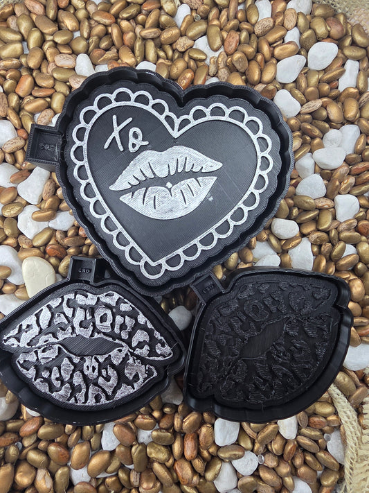 XO Heart Freshie Mold/Vent Clips