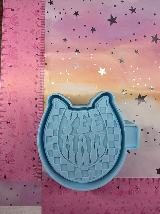 Yee Haw Horseshoe Freshie Mold