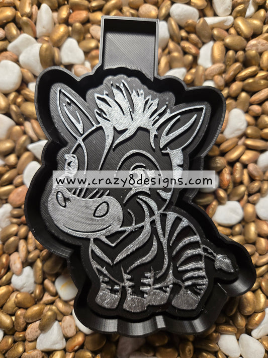 Zebra Freshie Mold