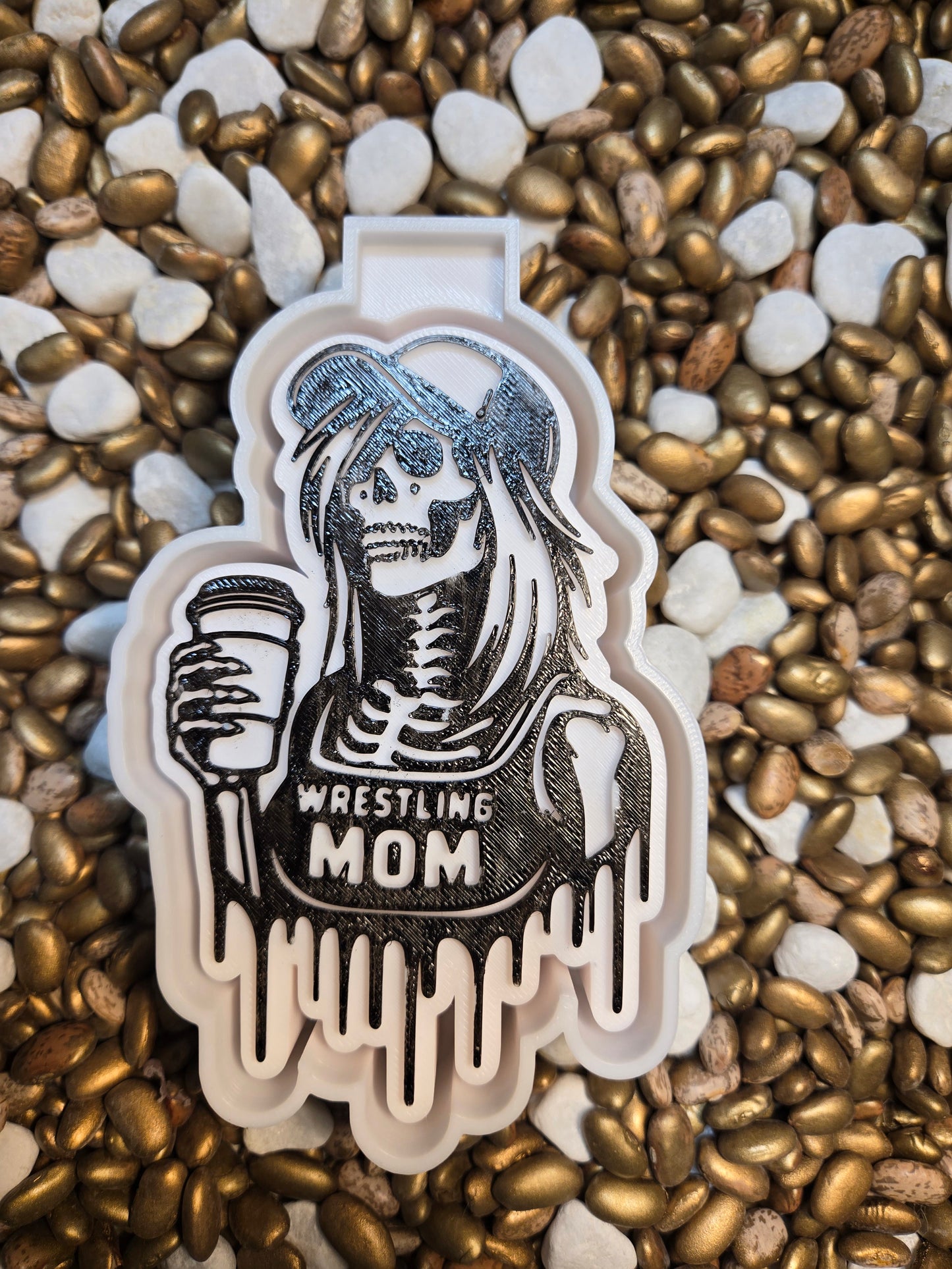 Wrestling Mom Freshie Mold